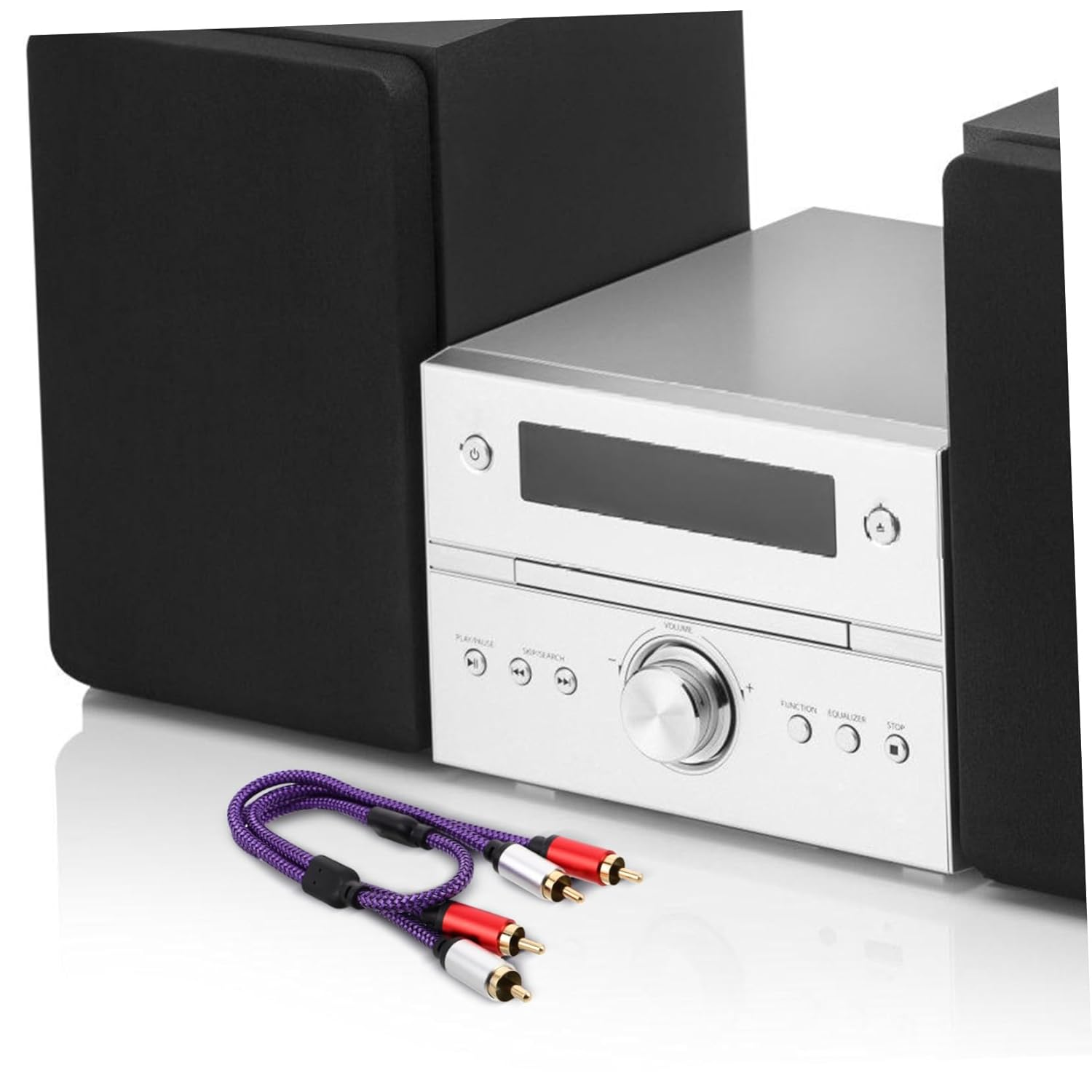 Levemolo Cables for Car Audio Home Theater Amplifier Speaker Wire Ground Wire 0.5M image number 4