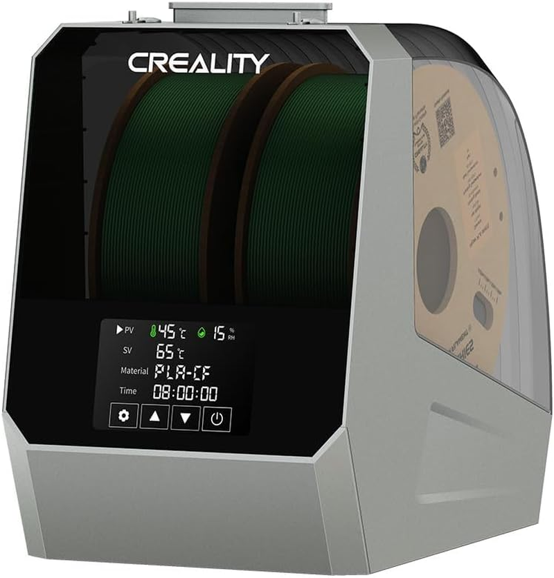 Creality Space Pi Filament Dryer Plus, 2 Spools Filament Storage Box, Double 360&deg; Heating Drying with Fan&Touch Screen, 3D Printer Filament Spool Holder, Dehydrator 1.75/2.85/3Mm PLA PETG ABS TPU image number 5