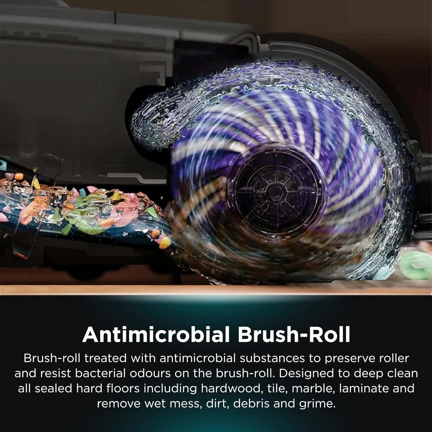 Shark Hydrovac Pro XL Cordless 3-In-1 Vacuum Cleaner, Self Cleaning Vacuum & Hydro Mop, Multi Surface & Odour Neutralising, WD210ANZ, Charcoal Grey & Rose Gold image number 4