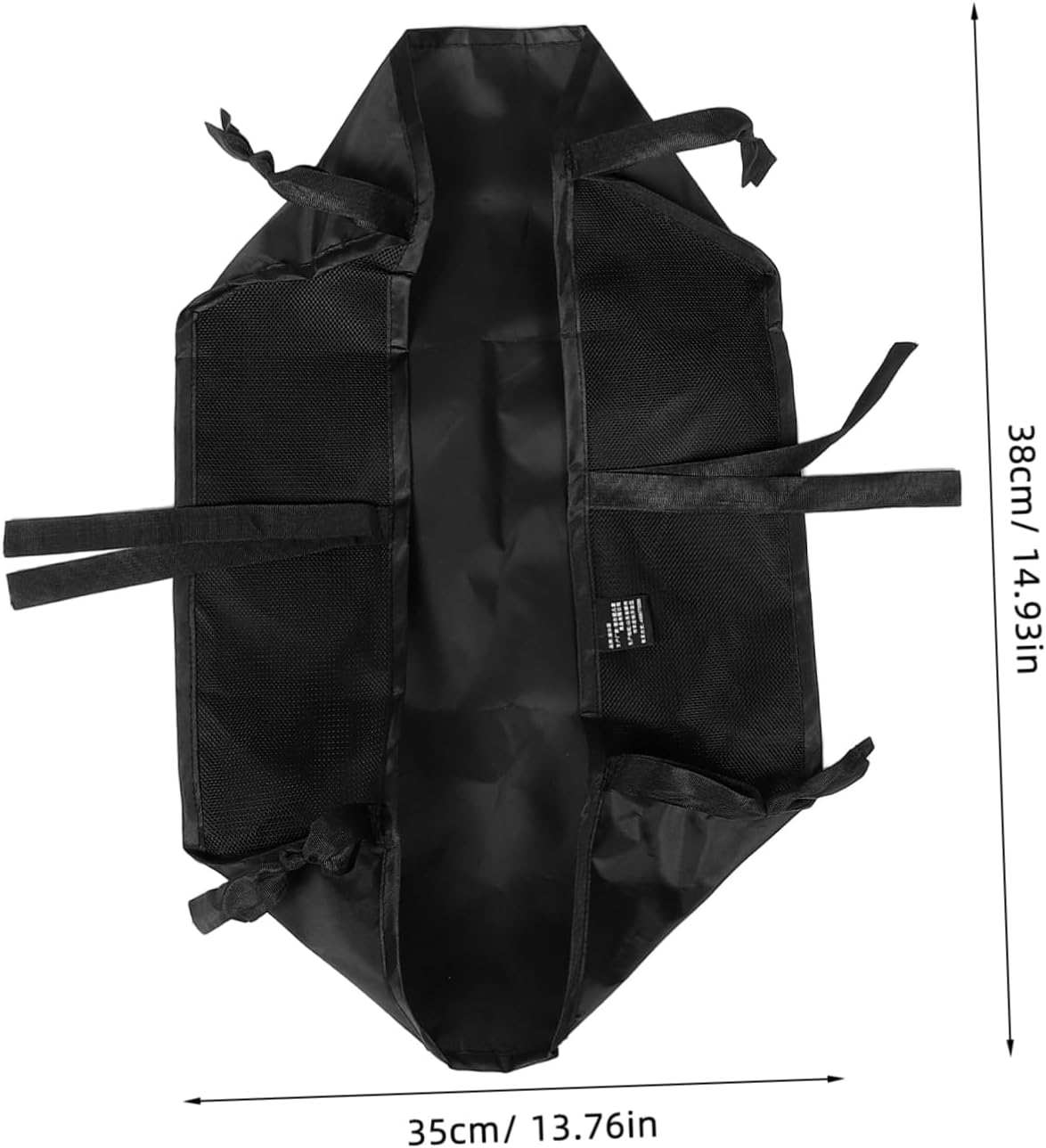 VICASKY Universal Lightweight Pram Storage Basket under Stroller Organizer Bag for Shopping Foldable Design for Easy Storage No Board image number 3