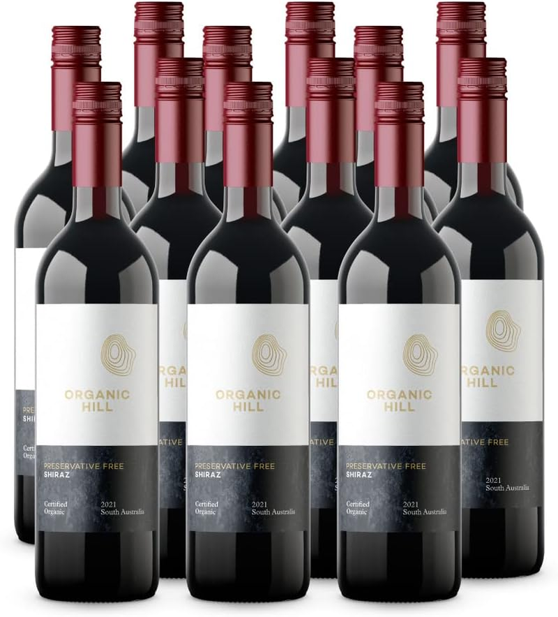 Organic Hill Preservative Free South Australian Shiraz - 12X 750Ml - image number 1