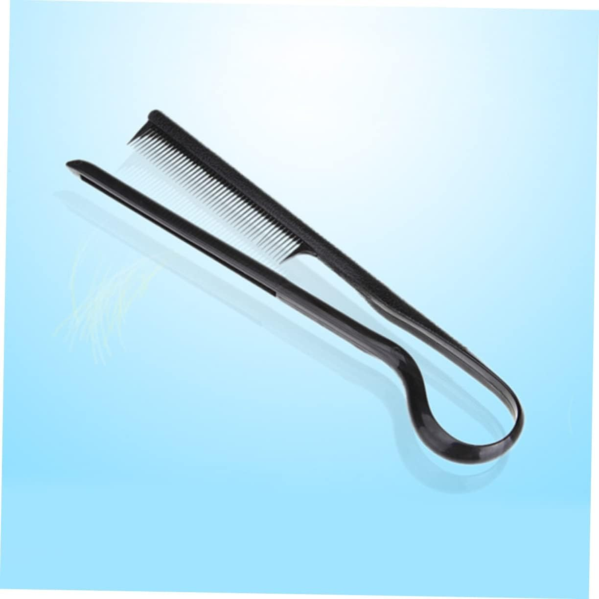 EPIGEIST 3Pcs Shaped Hairdressing Comb Plastic Hair Styling Clips for Women DIY Hair Straightening and Scalp Care Easy to Use Portable Hairdressing Tools image number 5