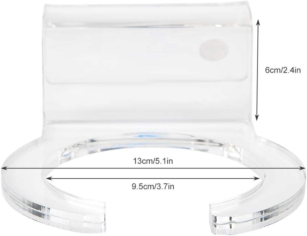 Filter Sock Holder, Hanging Acrylic 4 Inch/7 Inch Aquarium Filter Holder, for Aquarium Aquarium Reef Reef for Aquarium(4 Inch) image number 6