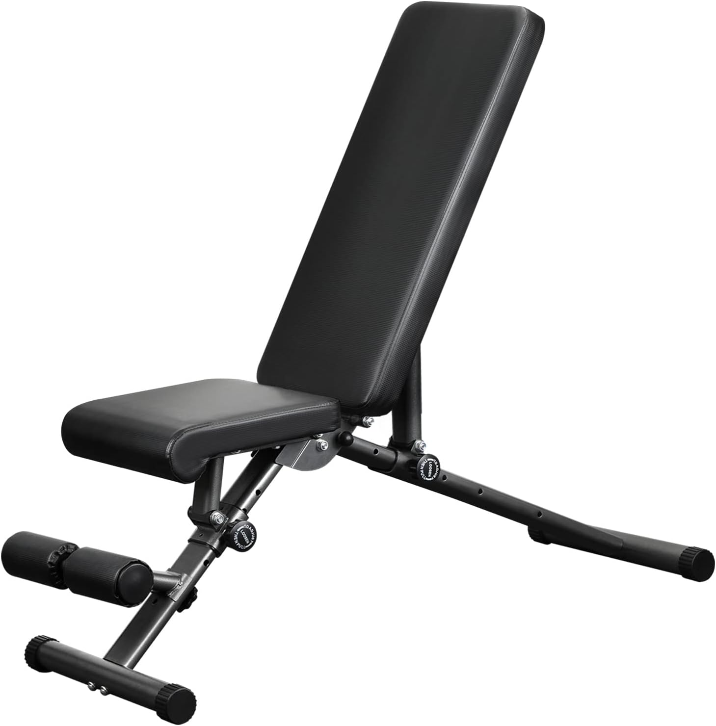 FINEX Foldable Weight Bench for Home Fitness, Adjustable FID Bench for Full Body Exerise image number 5