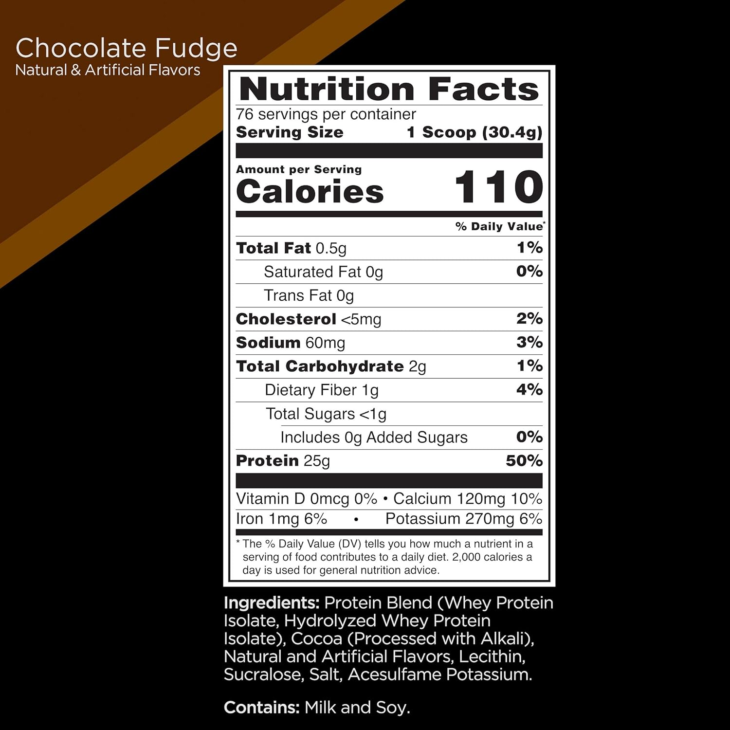 Rule1 R1 Protein 76 Servings, Chocolate Fudge, 2.5 Kilograms image number 6