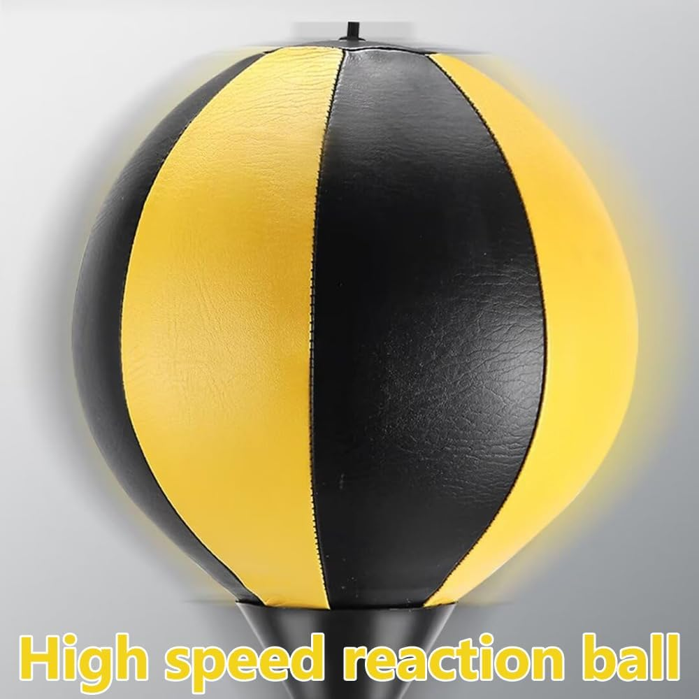 Tomvaes Adjustable Height Punching Target, Home Boxing Trainer, Silent Punching Ball with Suction Cup Base, for Home & Gym Use image number 3