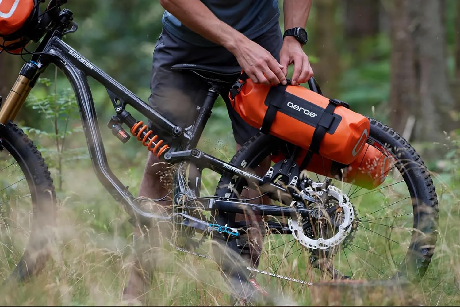 Aeroe 8L Heavy Duty Drybag Orange image number 2