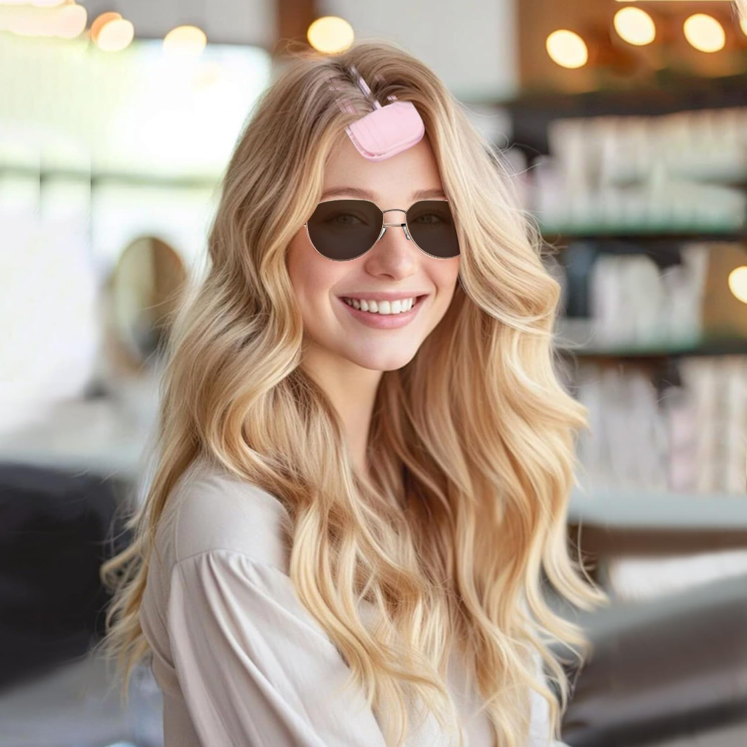 Volumizing Hair Clips Instant Root Lift Hair Clip for Women Painless No Trace Hair Tools Perfect for Voluminous Bangs and Hairstyles Suitable for All Hair Types Professional Styling Comb (4 Pcs)