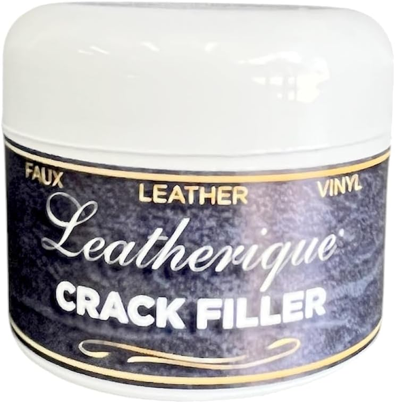 Leatherique&reg; Crack Filler #4 | 50Ml Paintable Leather Filler for Repairing Holes, Tears, Cracks, and Scratches | Automotive Leather, Furniture, Handbags & Shoes