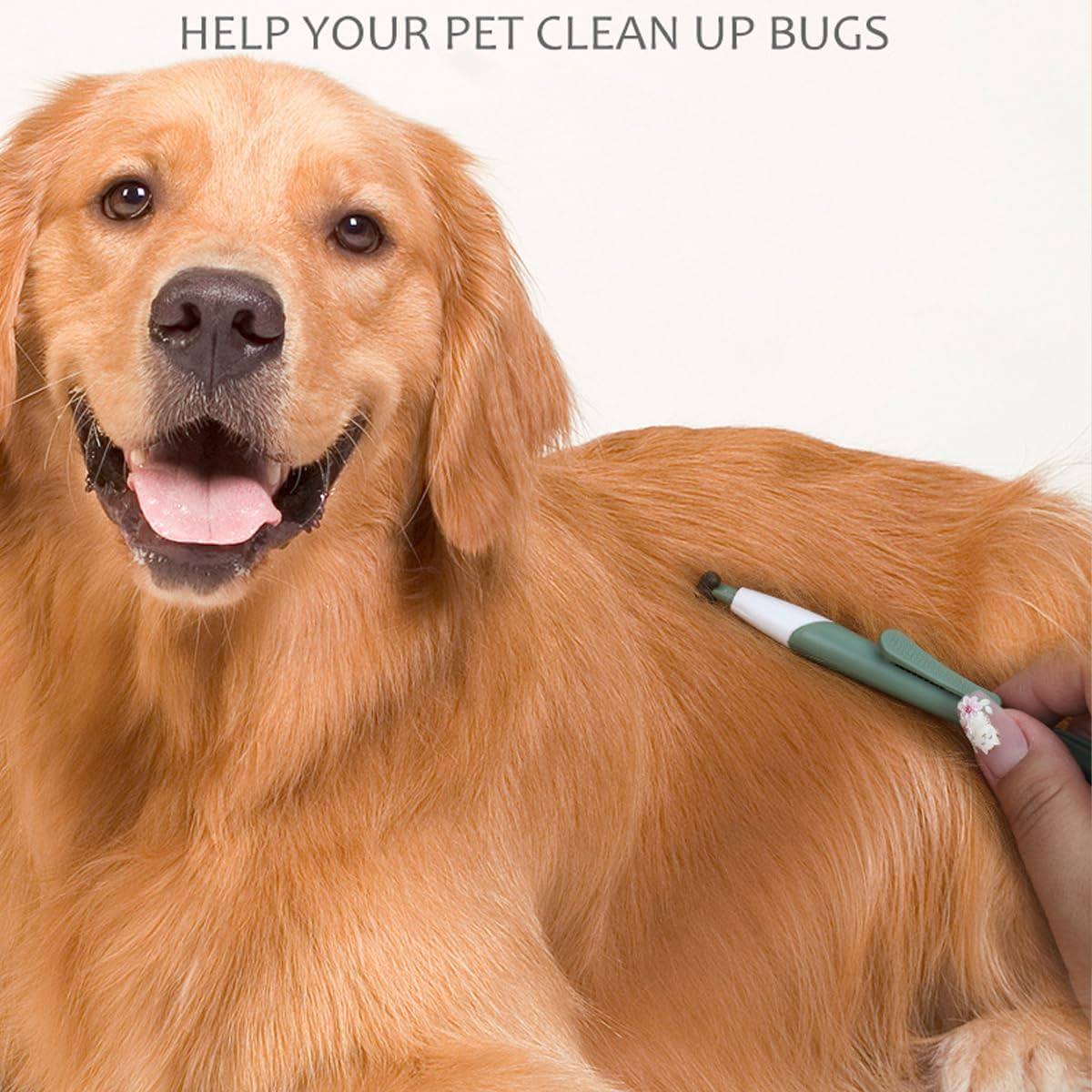 AIMALL 2PCS Pet Tick Removal Pen, Flea Clip for Dogs and Cats, Easy Lice Removal Tool, Ergonomic Design, 5.66 Inches Long image number 5