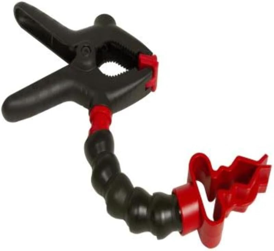 Lisle 70450 Flashlight Holder with Clamp, Black, Red image number 3