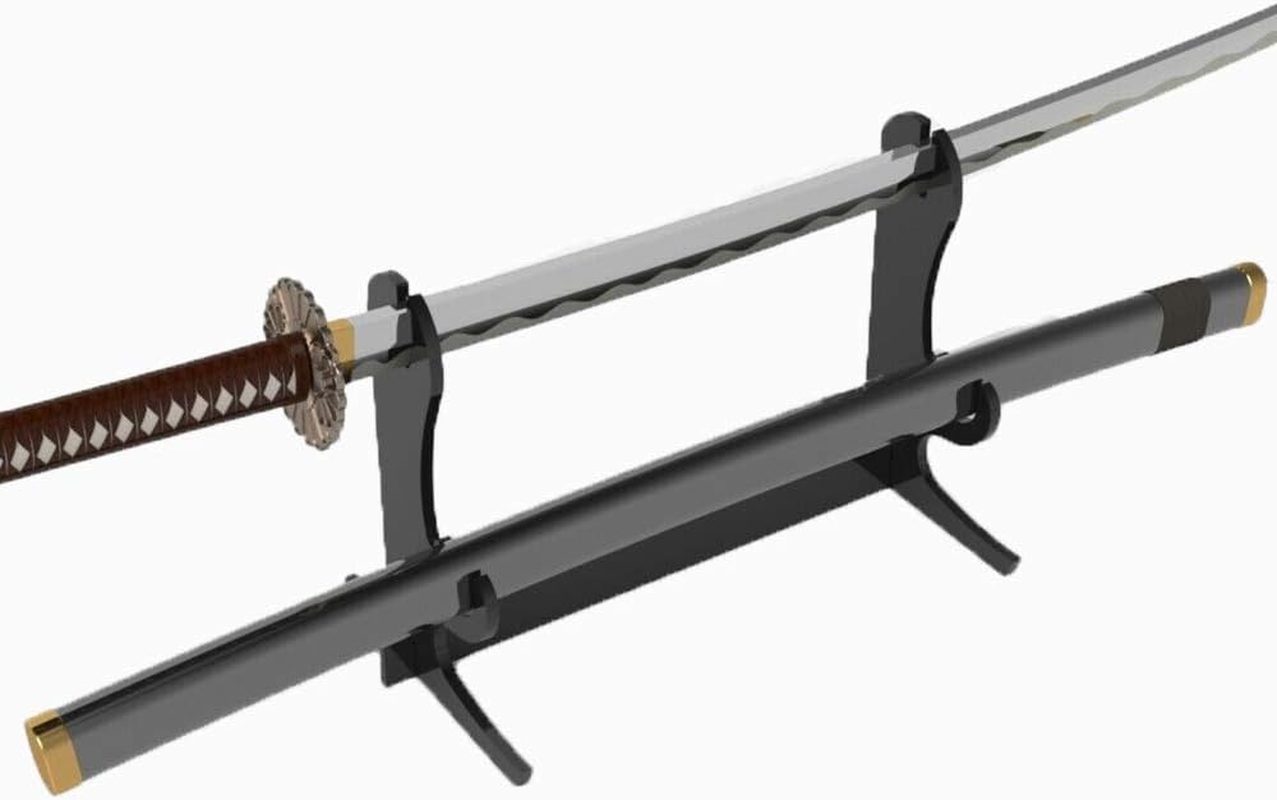 LEILIN Sword Stand, Sword Holder, Acrylic Two-Layer Samurai Sword Display Stand, Desktop Katana Holder, 6Mm Acrylic Sheet