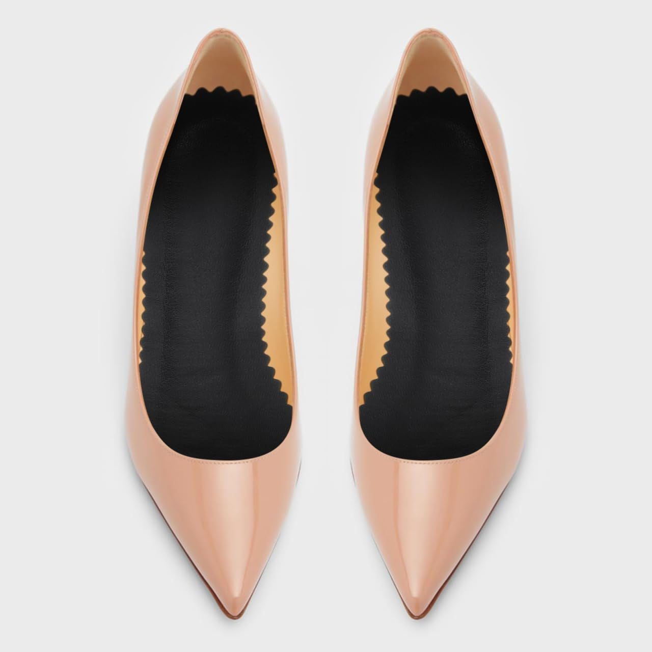 Baluue Black High Heel Anti-Slip Stickers Self-Adhesive Leather and Latex Shoe Pads for Women Breathable and Sweat-Absorbing Insoles for Daily Comfort and Foot Support image number 7