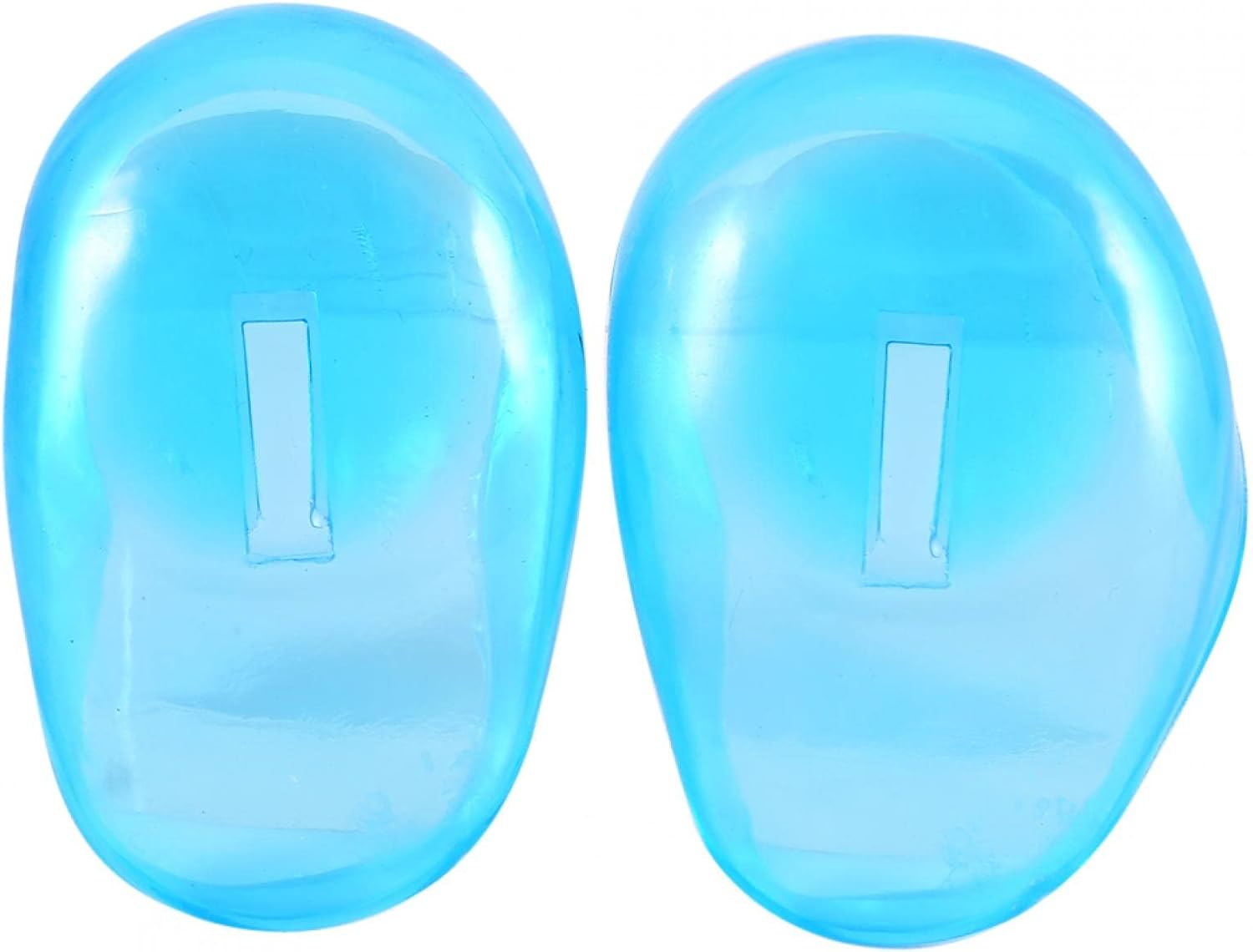 Ear Protection Tools, Hair Color Earmuffs,2Pcs Blue Ear Cover Shield anti Staining Plastic Guard Protects Earmuffs from the Dye Great for Home Personal Use or Business Hairdressing Salon Use image number 4