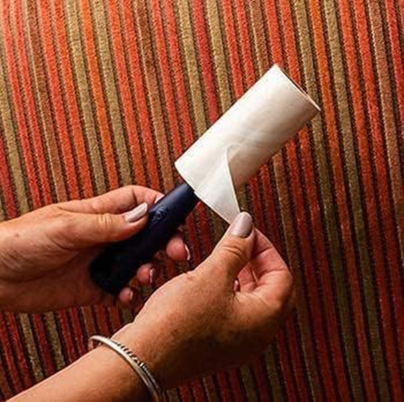 Korbond 12 Pack of Lint Roller Refills - 252 Pre-Cut Sticky Sheets - for All Fabric Types - Remove Dust and Lint from Furniture and Clothing - NO Residue image number 1