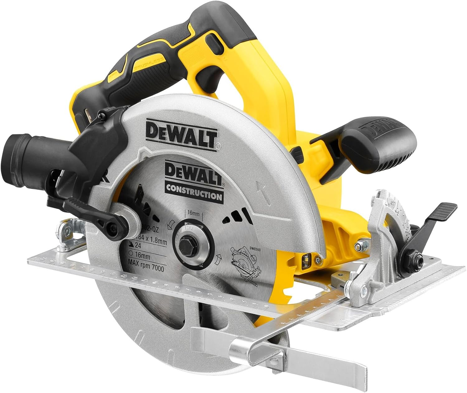 Dewalt 18V XR Brushless 184Mm Circular Saw Bare Unit