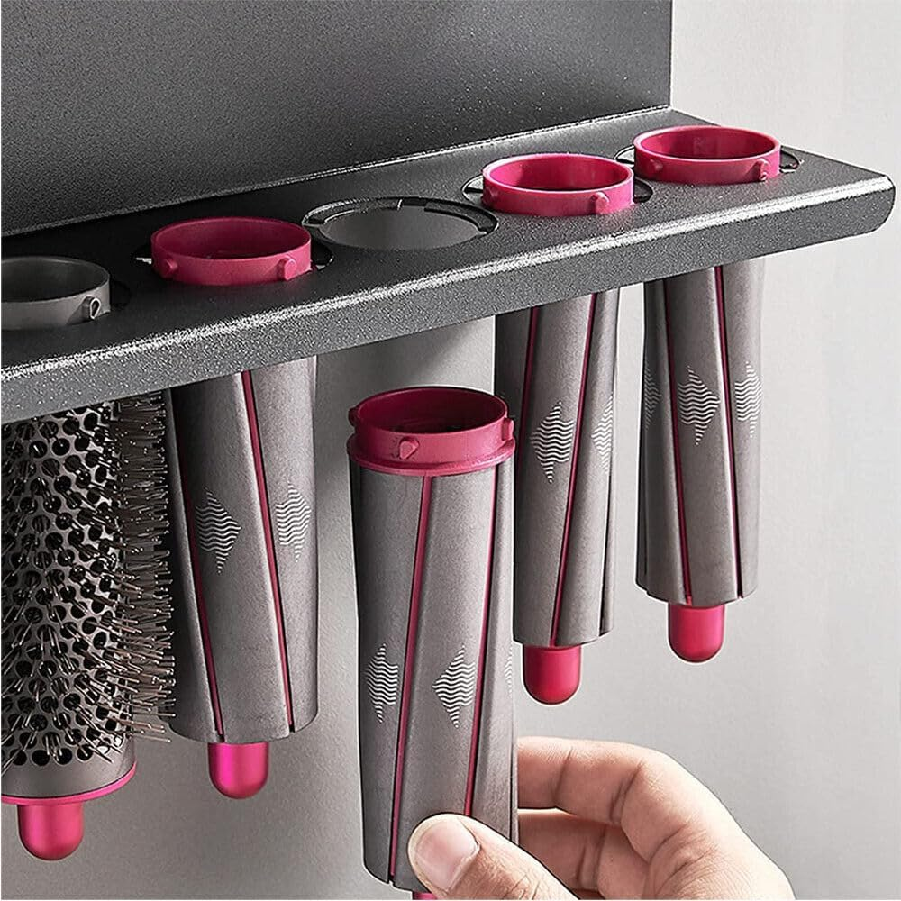 Youngly Storage Holder for D Yson Airwrap Curling Iron Wall Mounted Rack Bracket Stand image number 5
