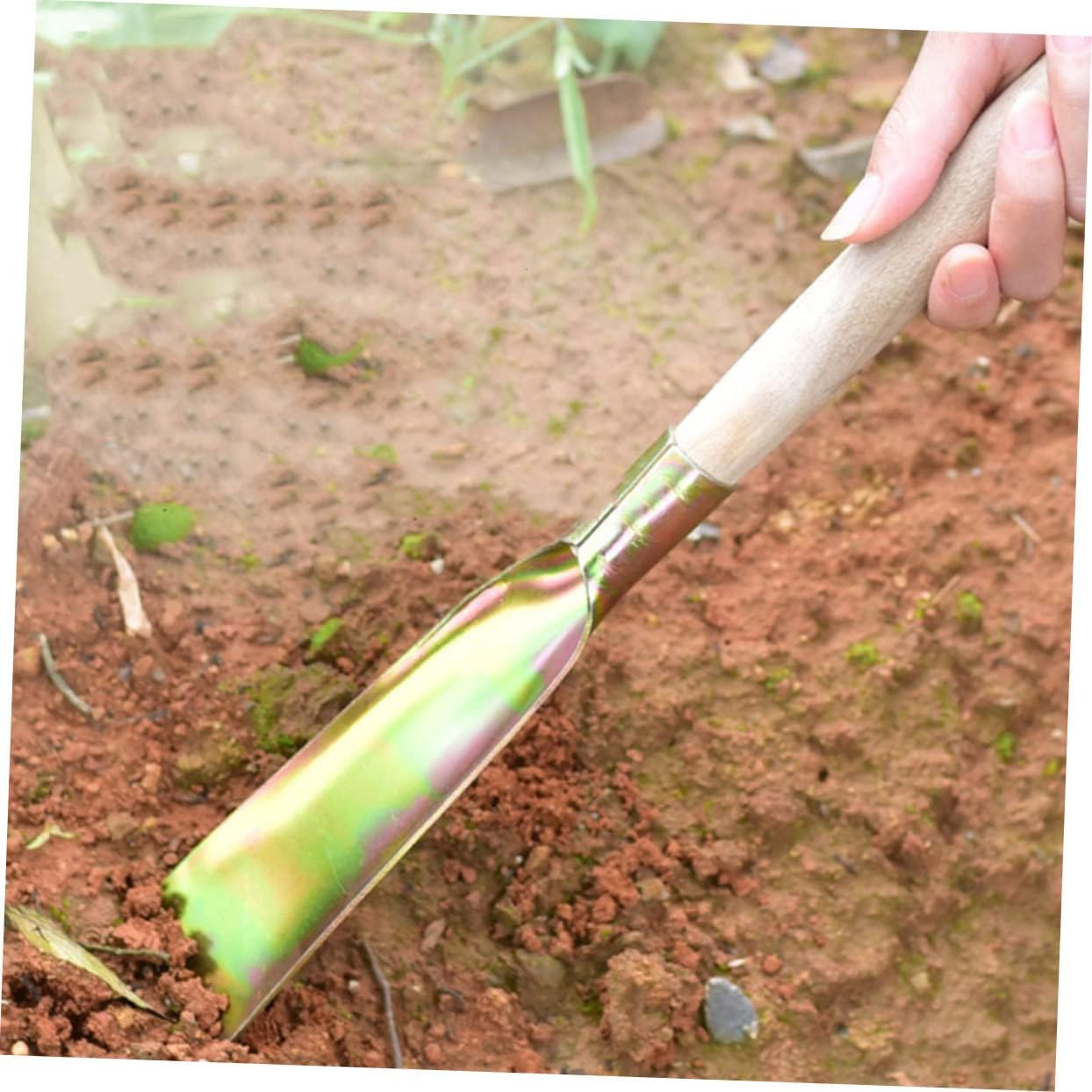 MERRYHAPY 2Pcs Garden Shovel Small Gardening Tools Hand Planting Shovel for Planting and Digging image number 4