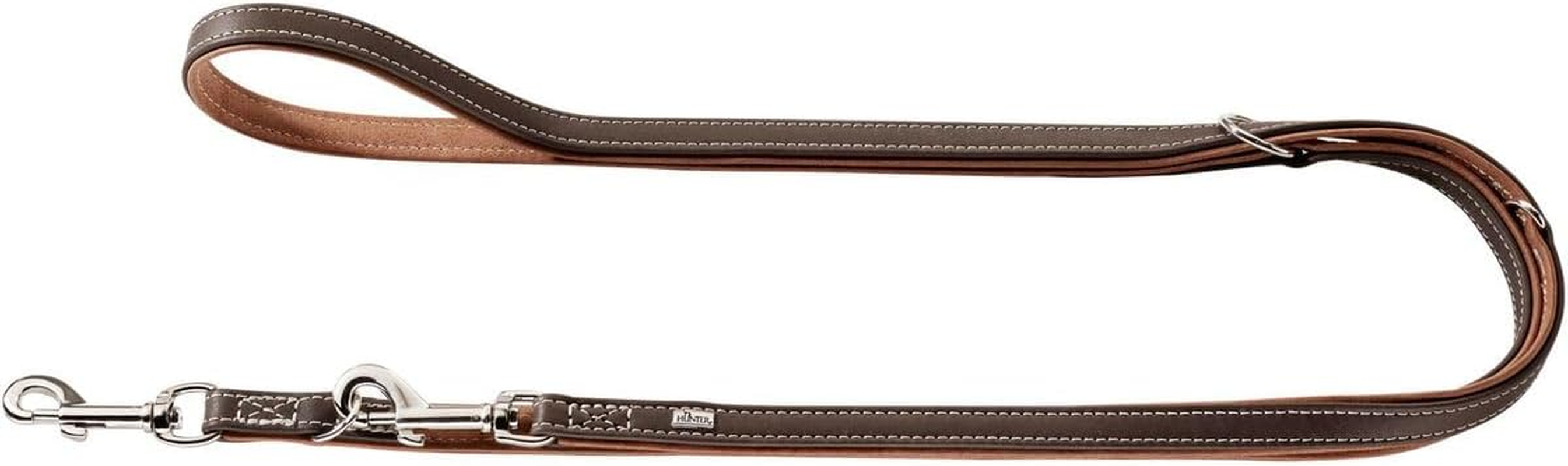 Hunter Adjustable Dog Lead Eco Leather Porto