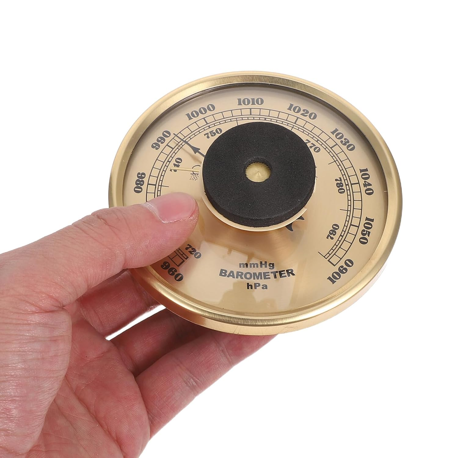 COHEALI 3-In-1 Weather Station Thermometer Hygrometer Barometer Analog Household Barometric Pressure Gauge Temperature Sensor Indoor Outdoor Multi-Function Weather Display for Home Kitchen image number 5