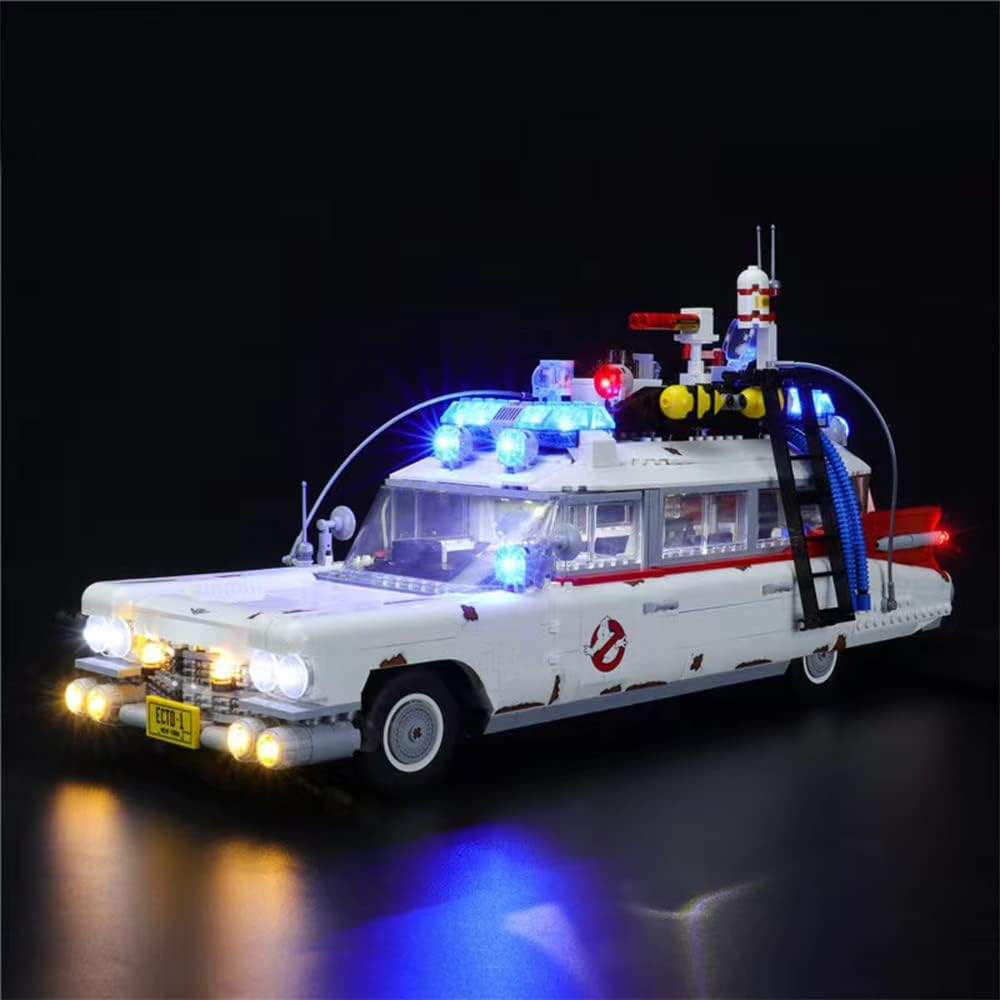 GEAMENT LED Light Kit Compatible with  Ghostbusters ECTO-1 - Lighting Set for Creator 10274 Building Model ( Set Not Included) image number 5