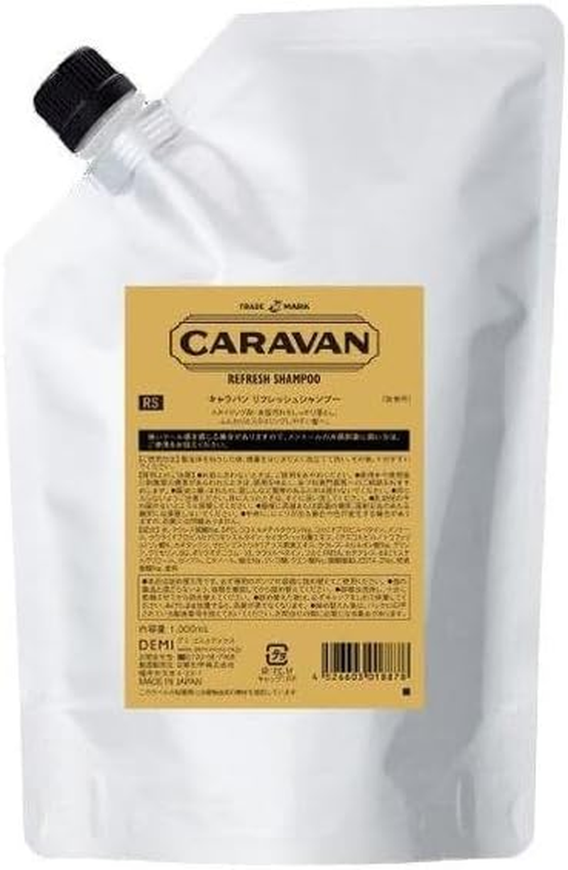 Demi Caravan Refresh Shampoo 33.8 Fl Oz (1,000 Ml) Refill
