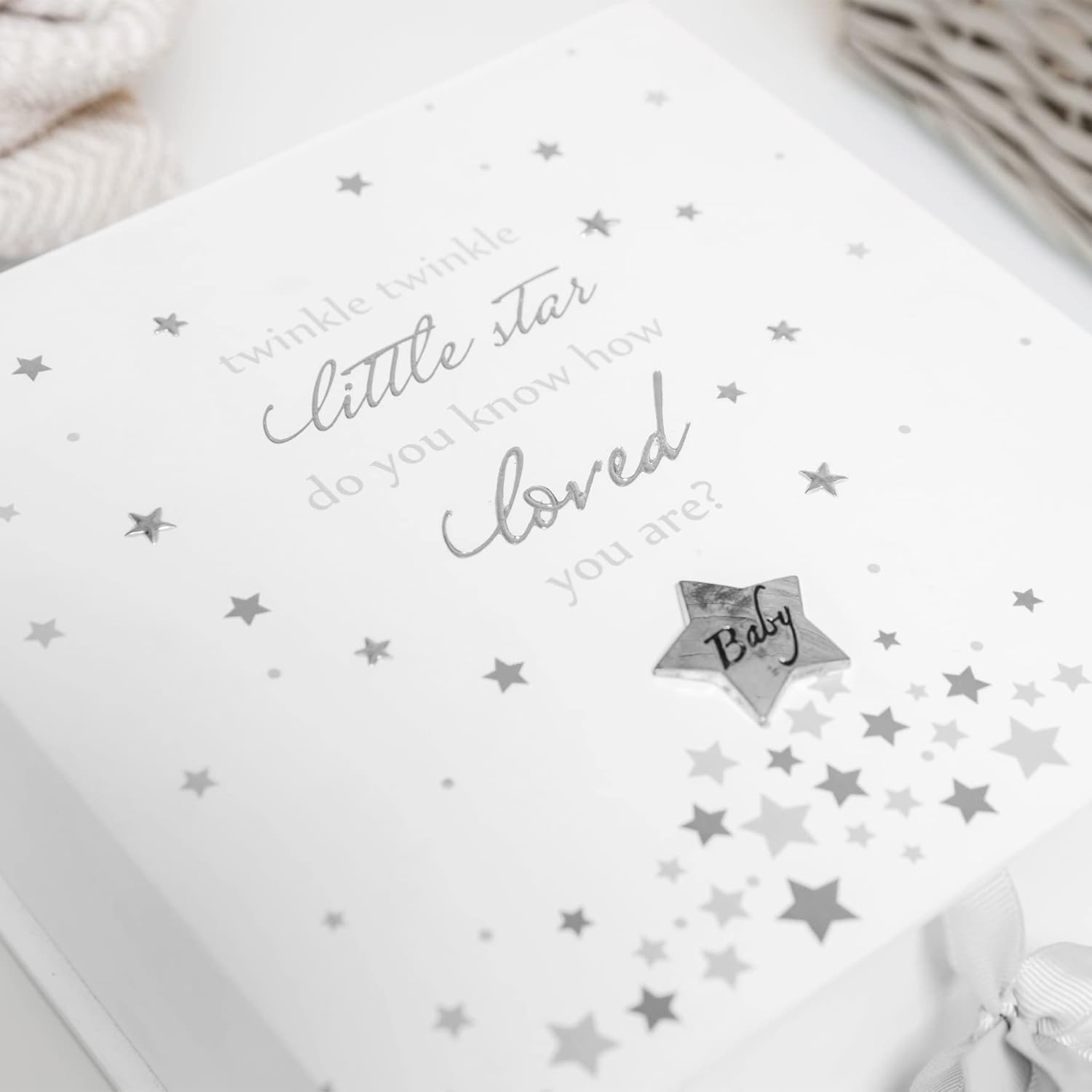 Oaktree Gifts Twinkle Twinkle Storage Keepsake Box