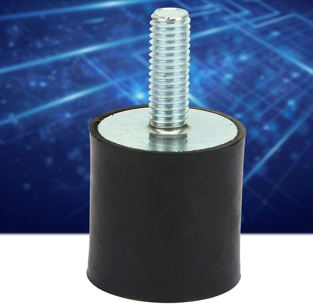 4PCS M8 Rubber Mounts, Rubber Isolator Mounts, anti Vibration Car Boat Bobbins with Silentblock for Air Compressors, Gasoline Engines, and Water Pumps, Rubber, Metal (VD30*30 M8*23) image number 6