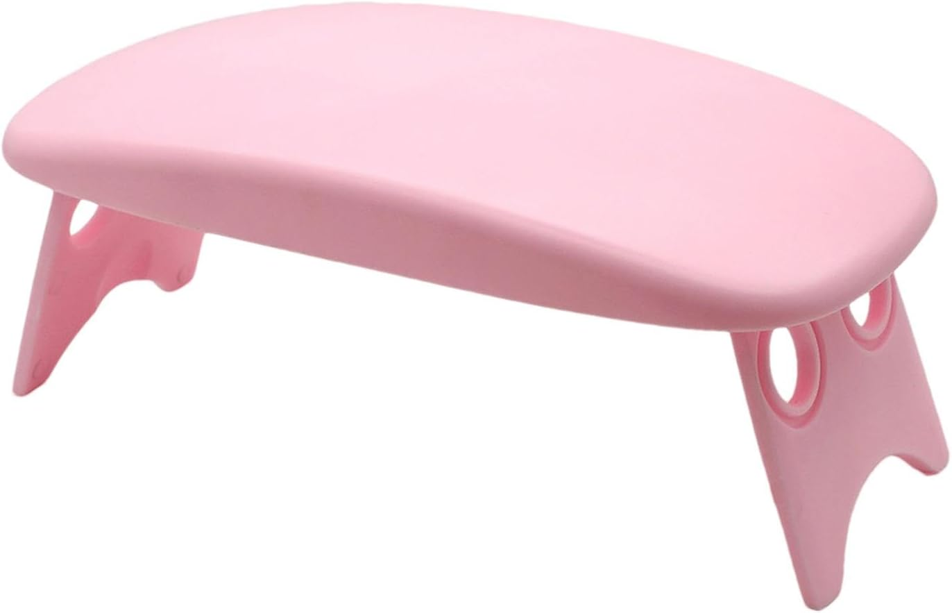 Manicure Hand Rest - Folding Arm Rest - Foldable Nail Hand Rest, Accessories Tool Nail Cushion Arm Rest for Nail Technician Table Desk