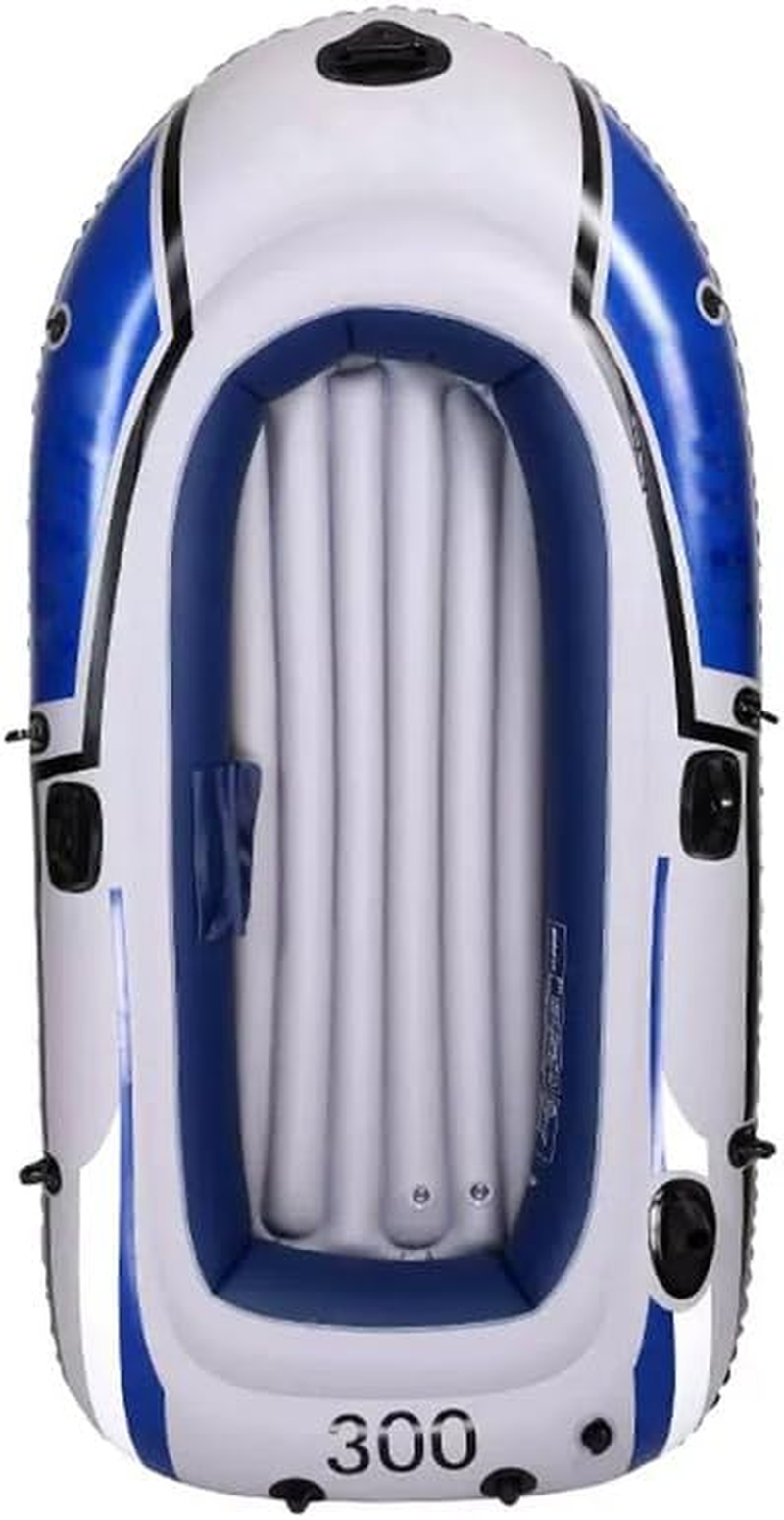 Avimya Inflatable Fishing Boat, Wear-Resistant Fishing Boat, Outdoor Fishing Boat, PVC Material, Strong and Durable, Independent Air Chamber image number 4