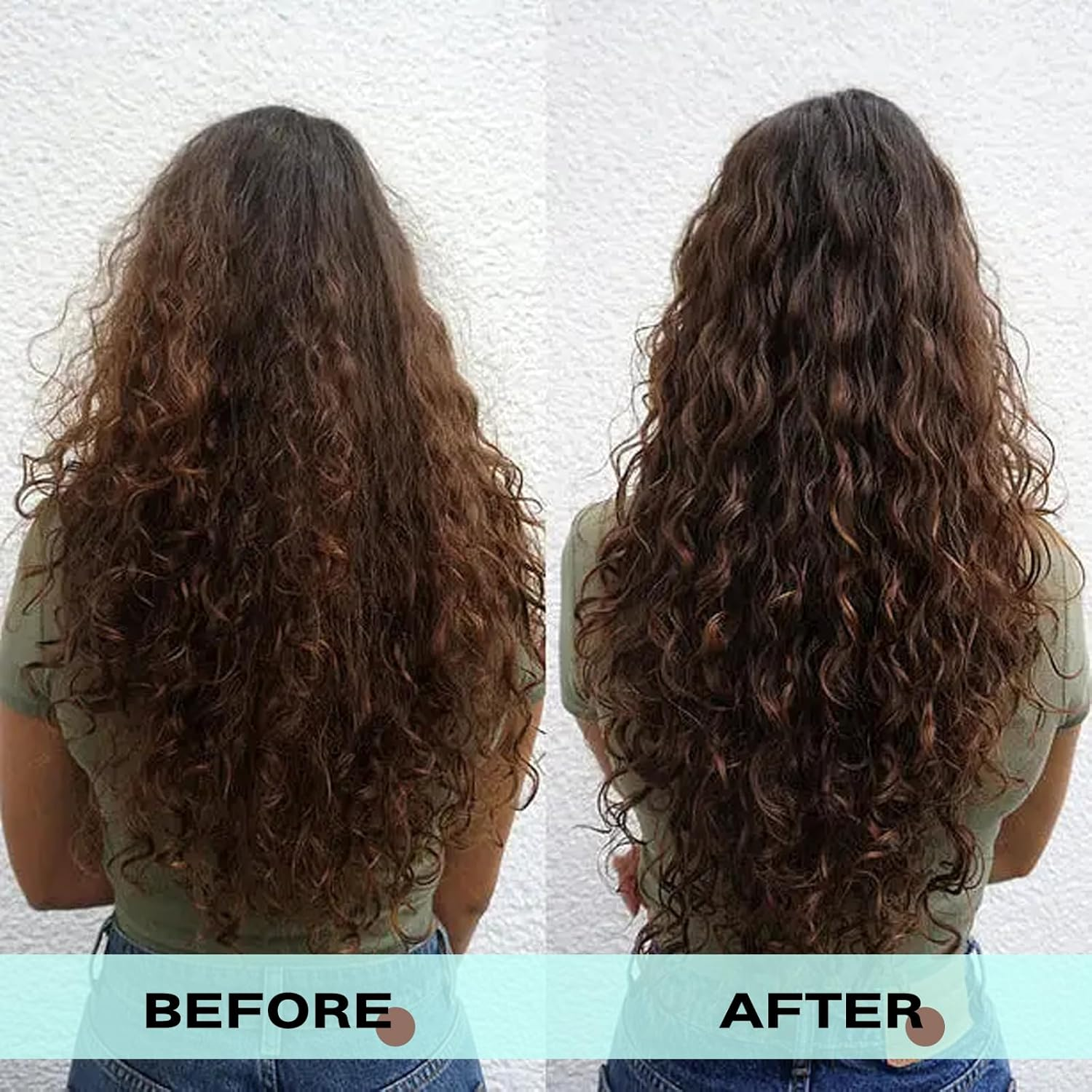 Bamboo Hair Pick by Combetter, Enhance Curl Definition & Volume All Curly Hair, Eco-Friendly Afro Pick for Detangling & Styling for Men, Women & Kids, Yellow image number 2