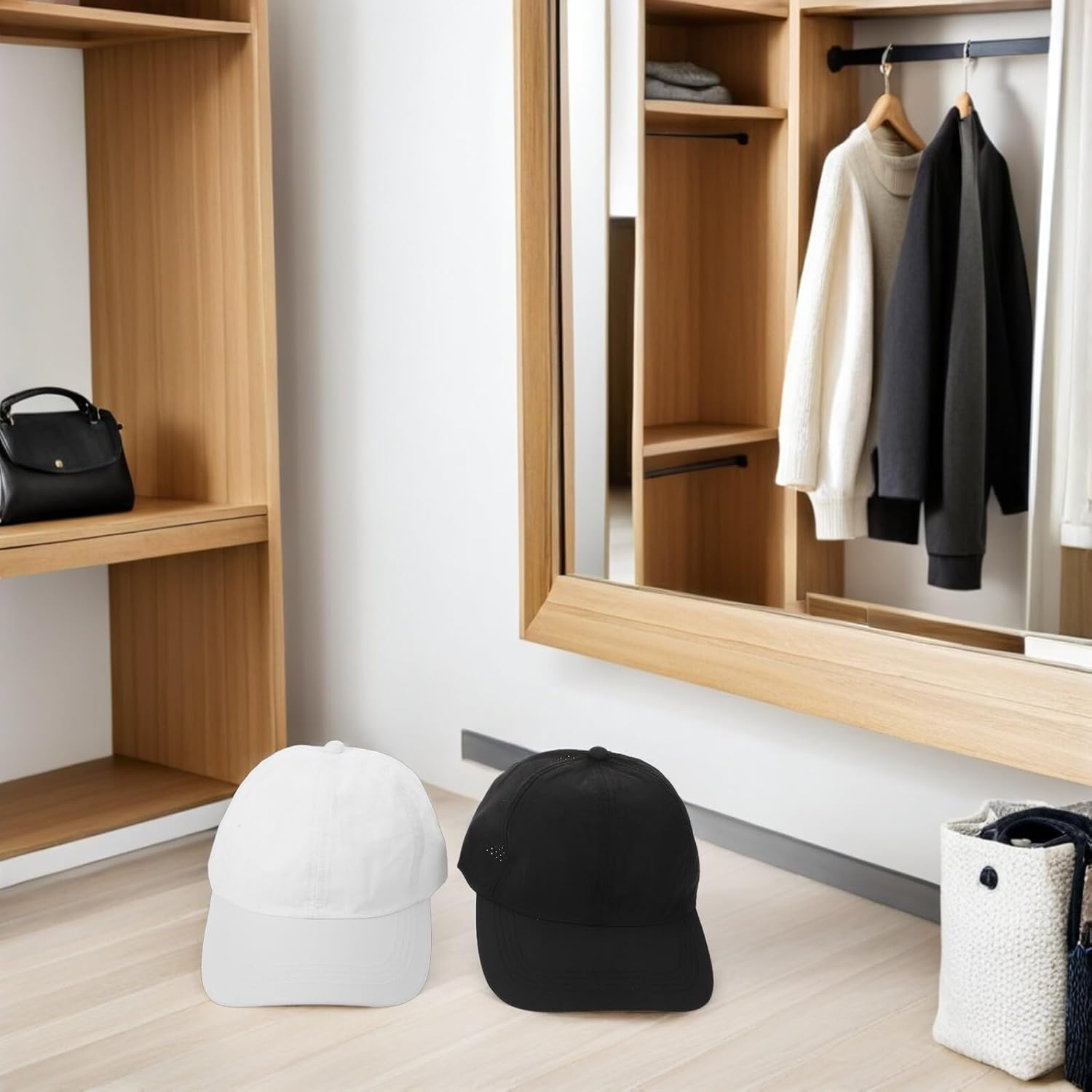 FOMIYES 2Pcs Women'S Sports Cap Breathable Baseball Cap for Running Workout Gym High Ponytail Comfortable Fit Pack for Outdoor Athletic Activities image number 1