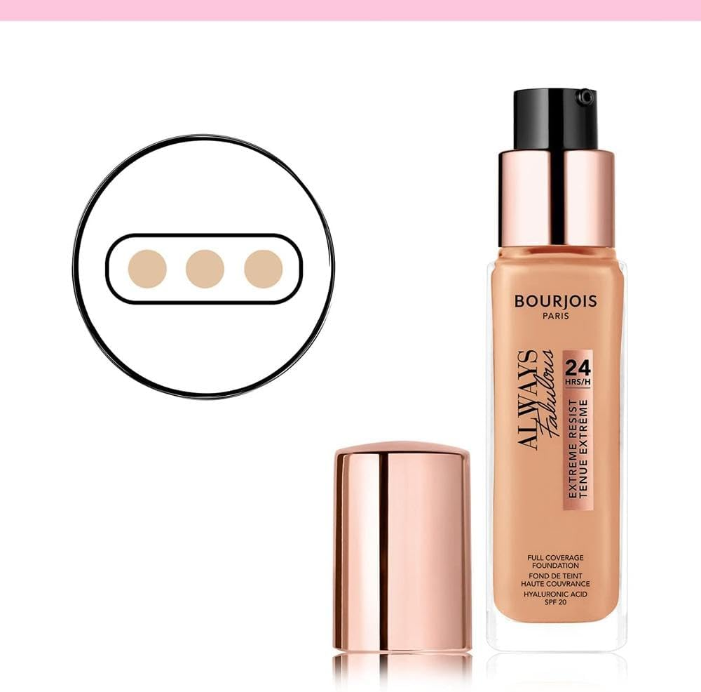 Bourjois Always Fabulous 24Hr Extreme Resist Foundation - 200 Rose Vanilla image number 1