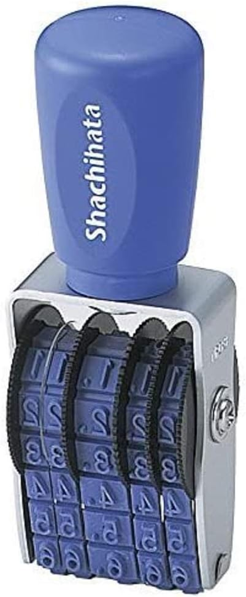 Shachihata Rotating Rubber Stamp No. 6 Stamp Size Approx. 0.6 X 0.1 Inches (16 X 3 Mm), Gothic image number 4