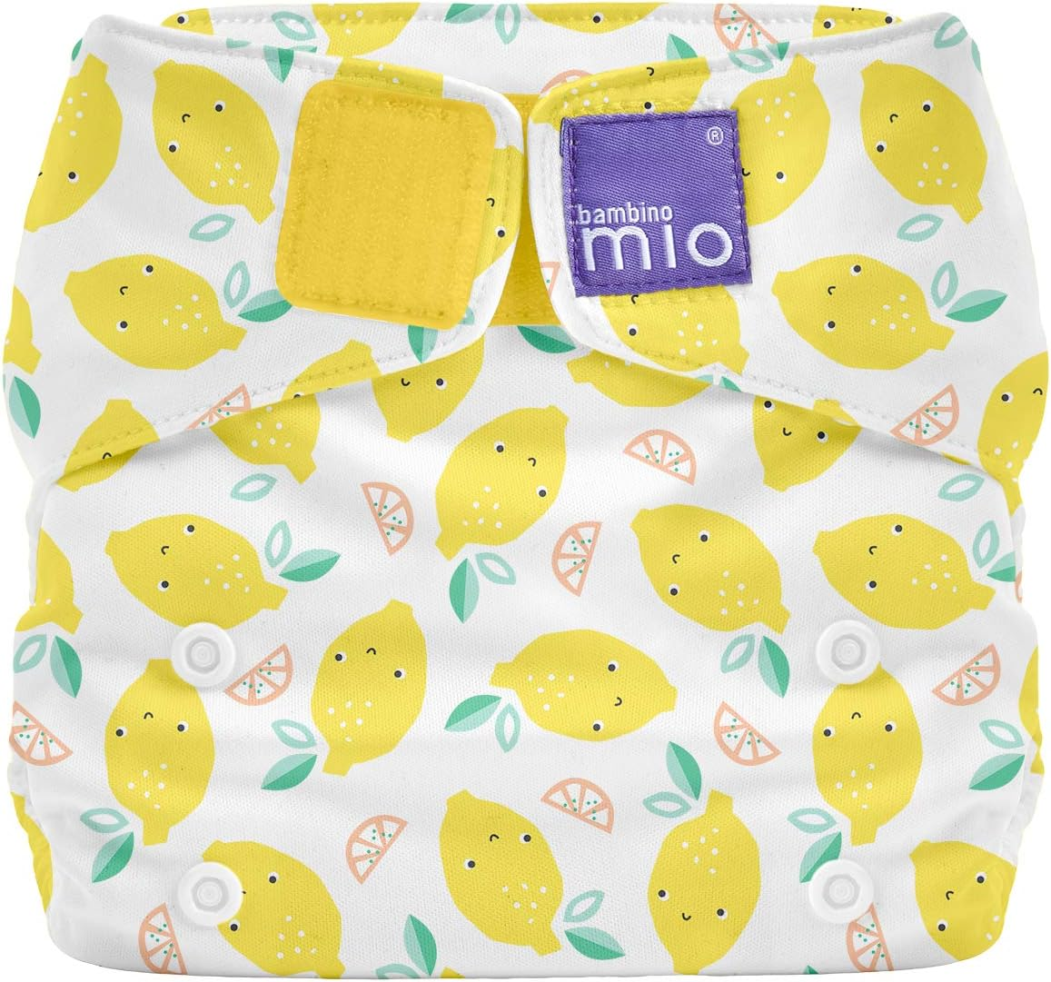Bambino Mio, Miosolo Classic All-In-One Reusable Nappy, Eco Chemical Free Nappy - Cloud Nine image number 7