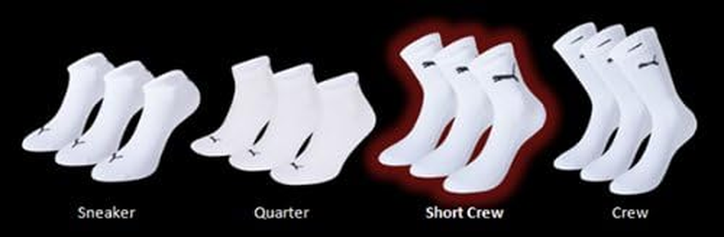 PUMA Unisex Adult'S Short Crew Socks (3 Pack) image number 2