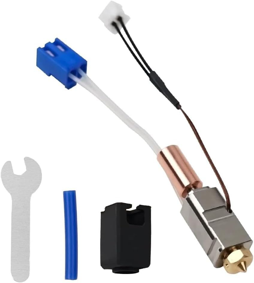 For Artillery Sidewinder X1 X2 Genius Upgrade Hotend Kit,With Heater Cartridge Thermistor All Metal Throat Volcano Nozzle Heating Block Silicone Socks Printer Accessories image number 3