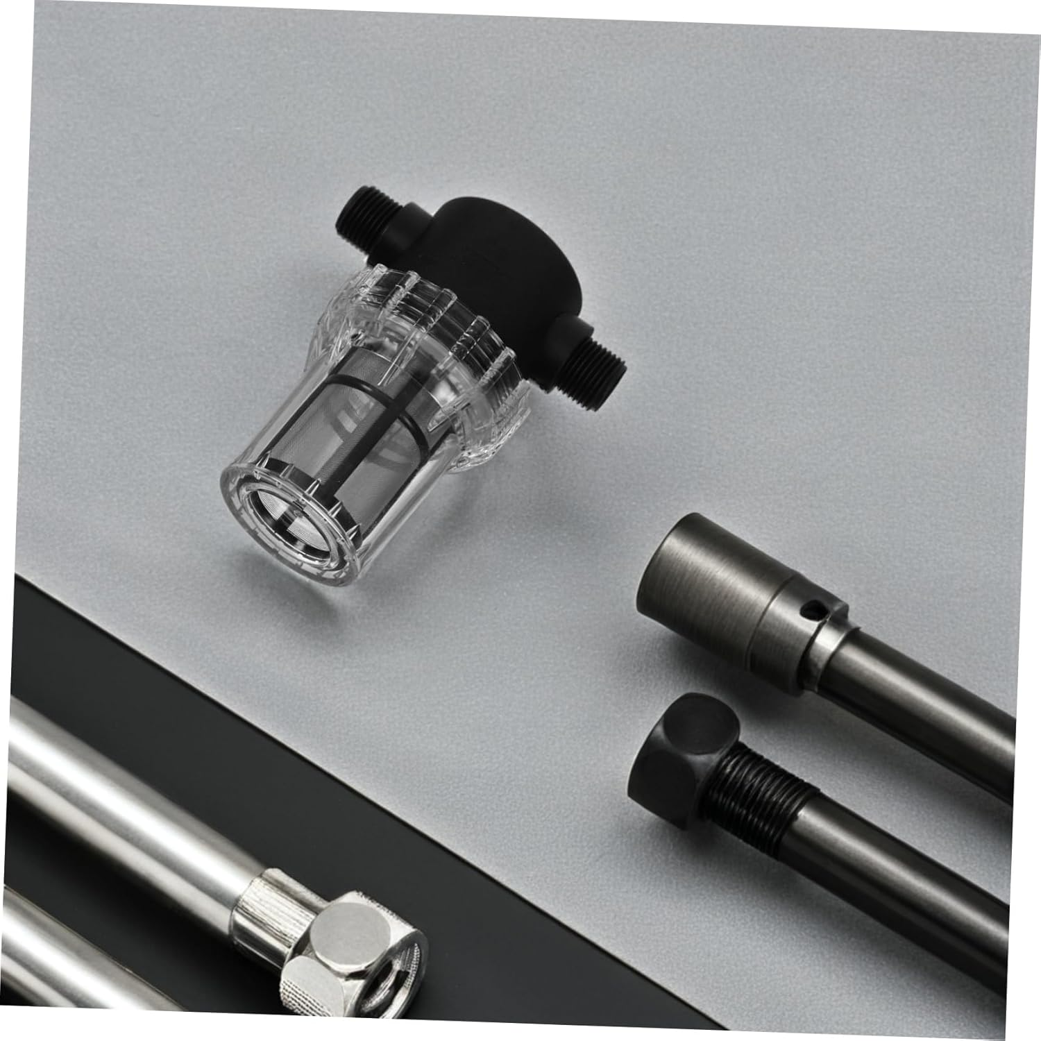 Holibanna 2Pcs Rv Water Filter with Grit Mesh Screen Threaded in Line Water Hose Strainer Durable Compact Design for Efficient Impurity Removal and Easy Installation image number 2