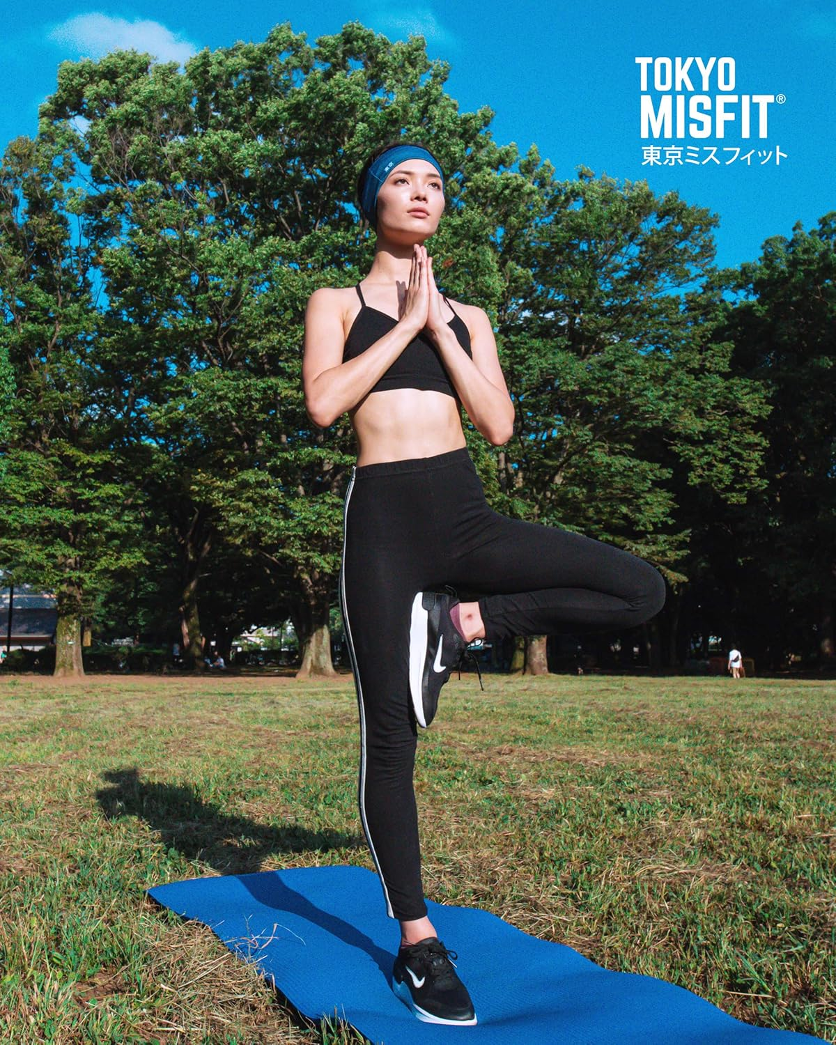 Tokyo Misfit - Japanese Headbands for Men & Women, Sweat Band, Workout, Yoga, Fashion, Running, Sports, Basketball, Bandana image number 3