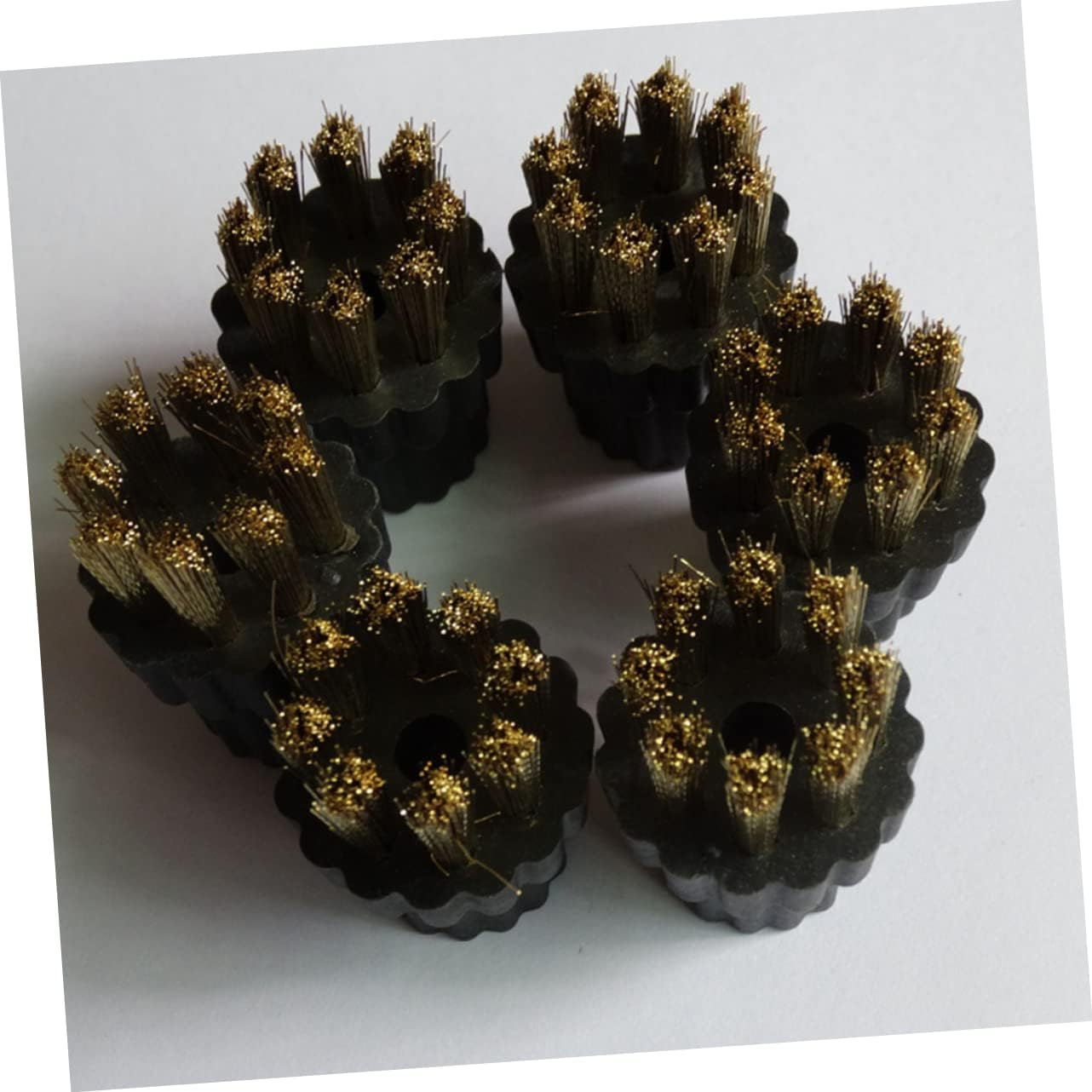 NOLITOY 10Pcs Steam Cleaner Accessories Long Handled Scrub Brush Multi-Purpose Cleaning Brush for Household Appliances Steam Cleaning Tool image number 1