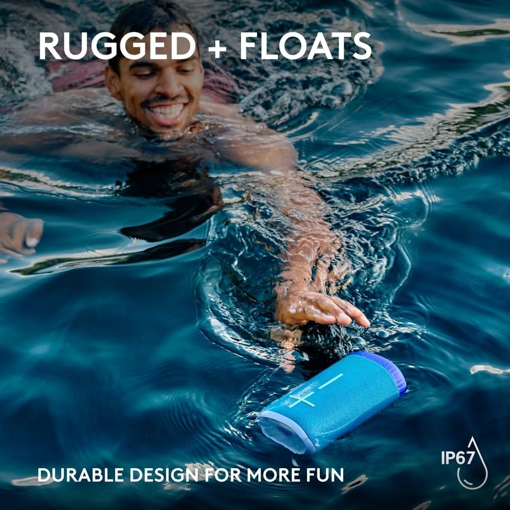 Ultimate Ears Everboom Portable Bluetooth Speaker (Black) image number 6