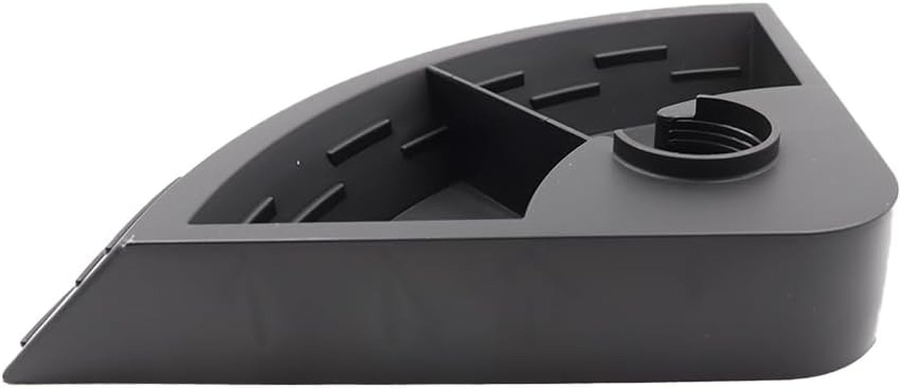 NUZAMAS Reptile Automatic Water Feeder Waterer Terrarium Corner Bowl Habitat Decor Turtle Food and Water Bowl for Frogs Spiders Amphibians Chameleon Gecko Black image number 4