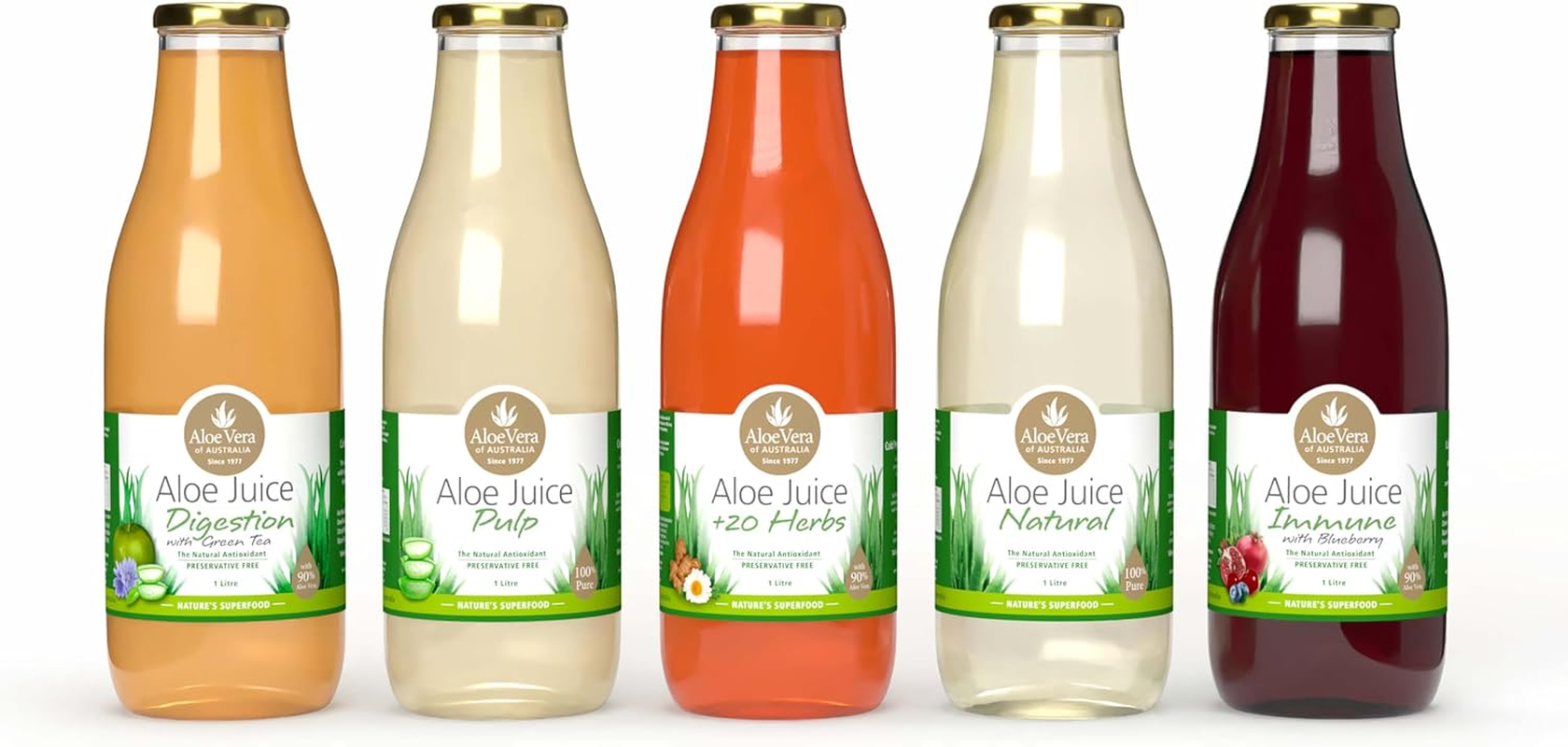 Aloe Vera Aloe Recovery Immune Juice with Blueberry 1 Liter