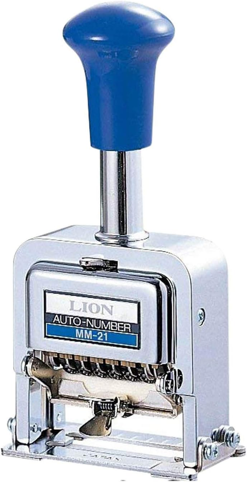 Lion Pro-Line Heavy-Duty Automatic Numbering Machine, 5-Wheel, 1 Numbering Machine (D-51) image number 6