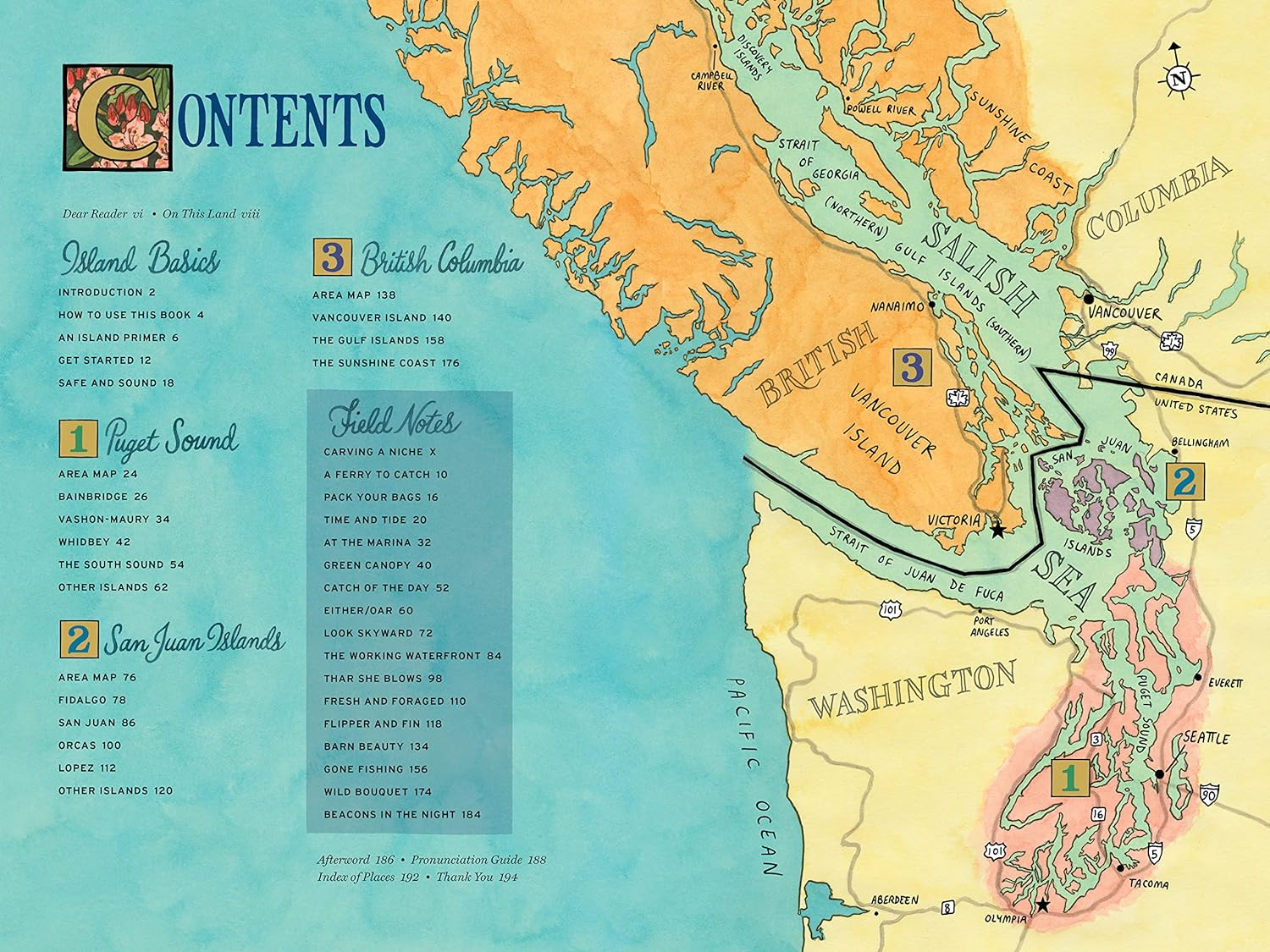 On Island Time: a Traveler'S Atlas: Illustrated Adventures on and around the Islands of Washington and British Columbia image number 5