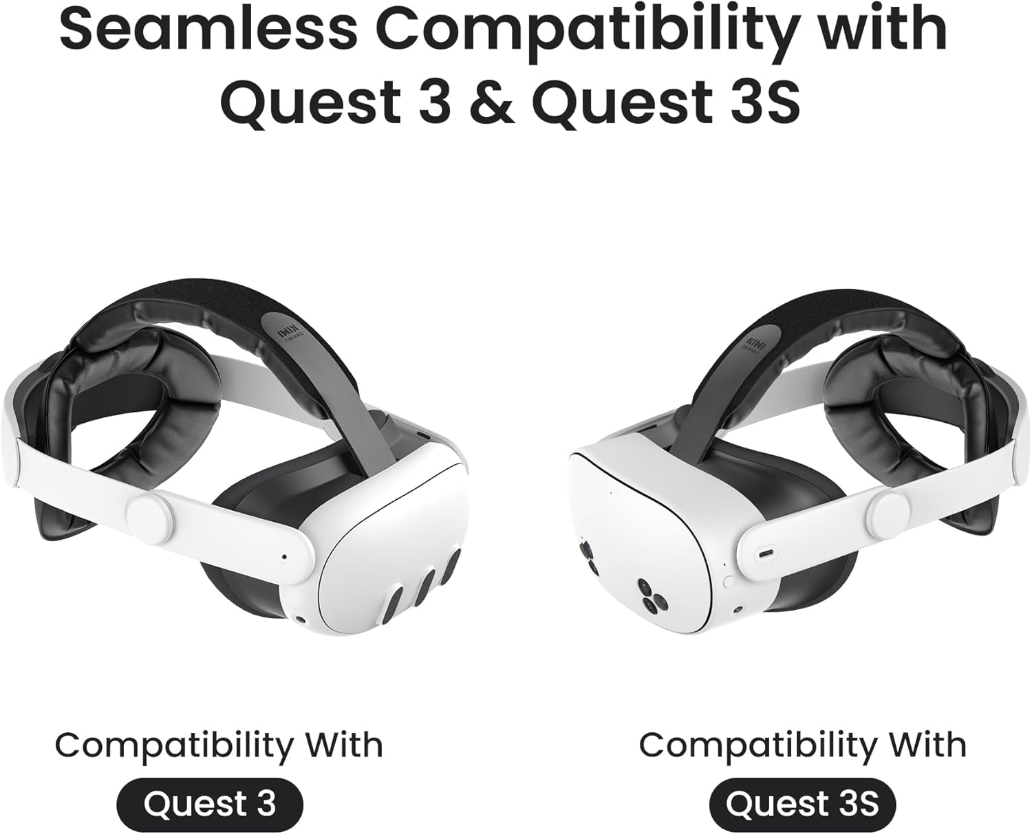 KIWI Design K4 Comfort Head Strap Compatible with Quest 3 image number 3