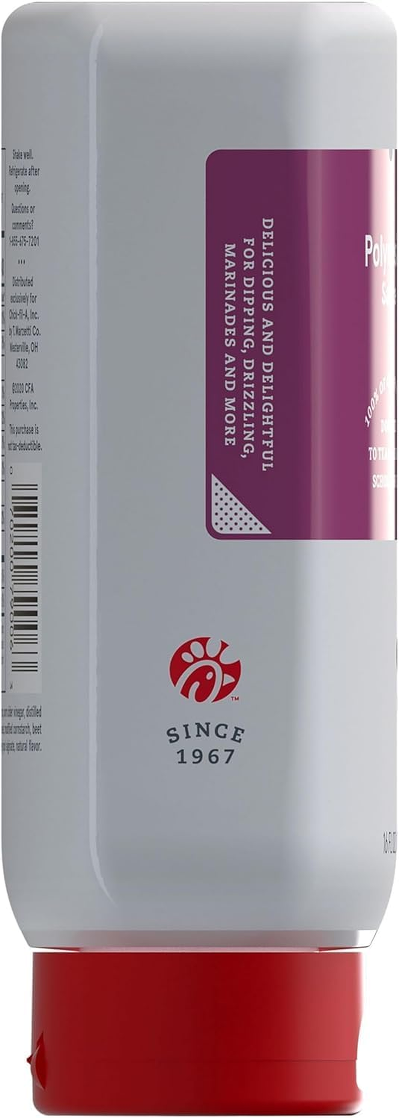 Chick-Fil-A Dipping Sauce, Polynesian Flavor, One 16 Oz (473 Ml) Squeezable Bottle image number 2