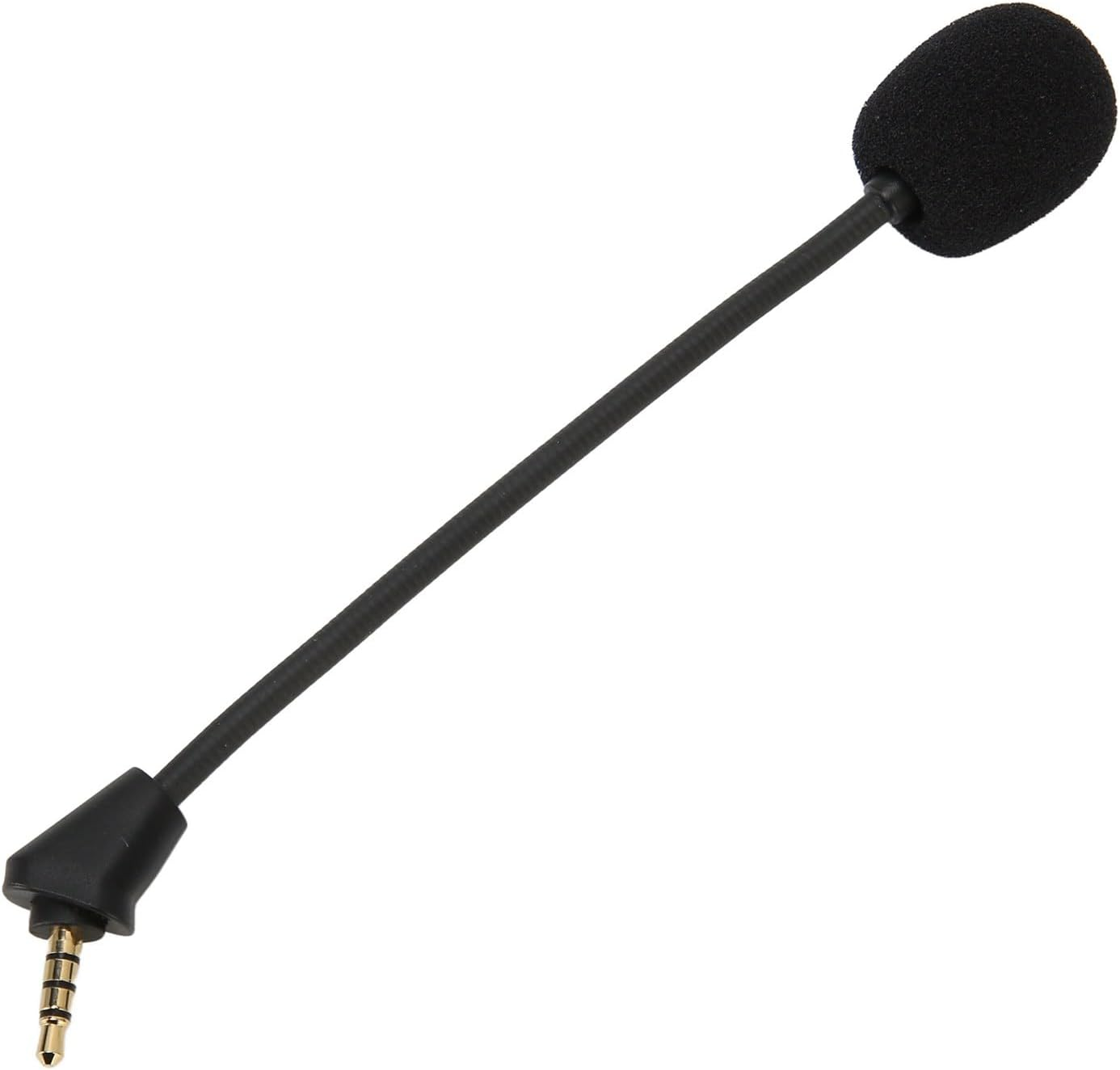 Fafeicy Removable Gaming Microphone with 3.5Mm Flexible Arm 4 Pole Pin Noise Reduction for Gaming Headsets Compatible with PC image number 3