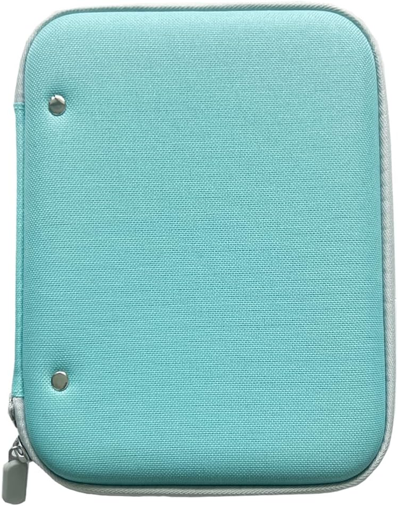80 Pockets Yoto Card Holder, Compatible with Yoto Card, 4-Pocket Card Storage Binder, Yoto Accessories 3-5, Mini Travel Case (Blue) - Pink image number 4