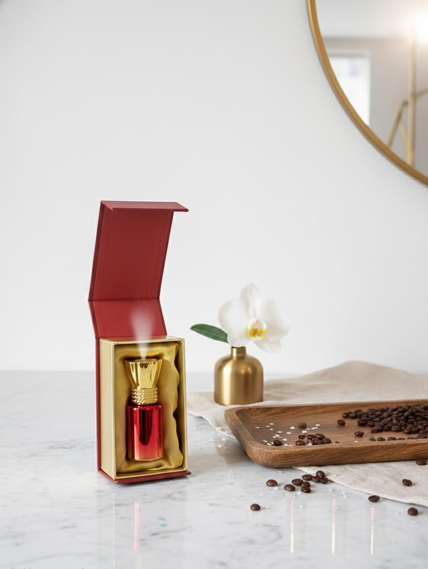 Dubai Gold Premium Attar Perfume Oil | Long-Lasting Luxury Arabic Fragrance | Alcohol-Free Concentrated Attar | Unisex for Men & Women 10ML / 0.33OZ image number 1